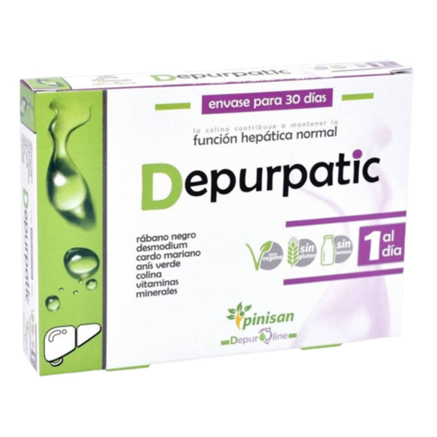 Depurpatic Vegan SinGluten 30 caps Pinisan