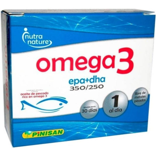 Omega 3 Epa y Dha SinGluten 30 Perlas Pinisan