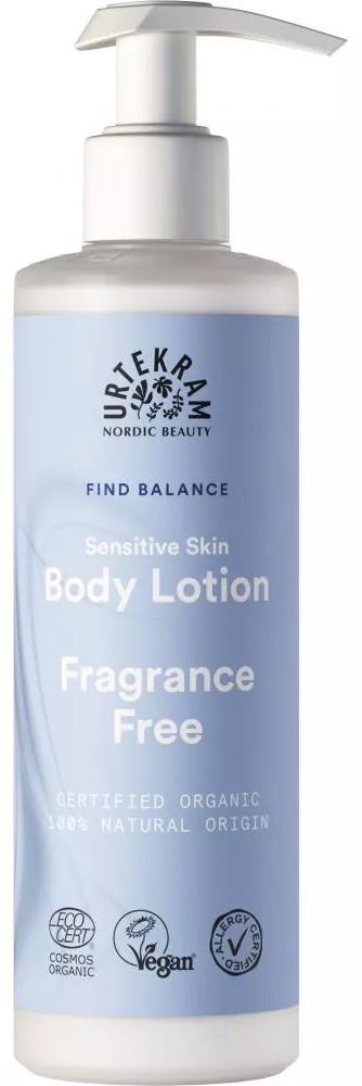 Loción Corporal Sin Fragancia Urtekram 245 ml con Aloe y Karité