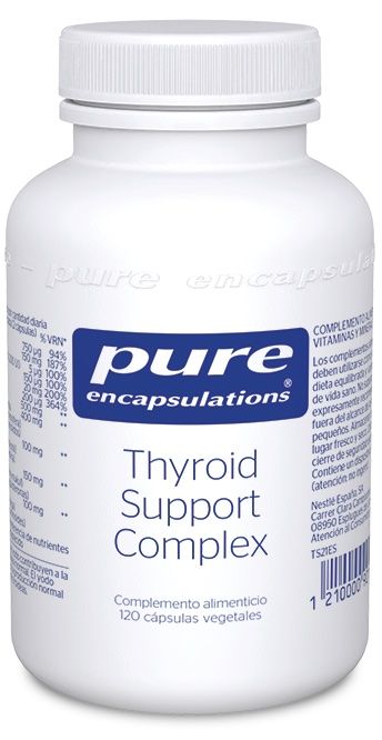 Complejo de Soporte Tiroideo Pure Encapsulations 120 Cápsulas Potentes