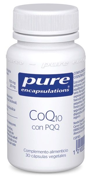 CoQ10 con PQQ de Pure Encapsulations – 30 Cápsulas Vegetales Potenciadas
