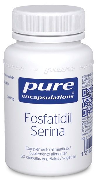 Fosfatidil Serina Premium Pure Encapsulations 60 Cápsulas Cerebro