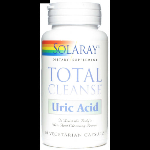 Total Cleanse Uric Acid Solaray 60 cápsulas para la gota