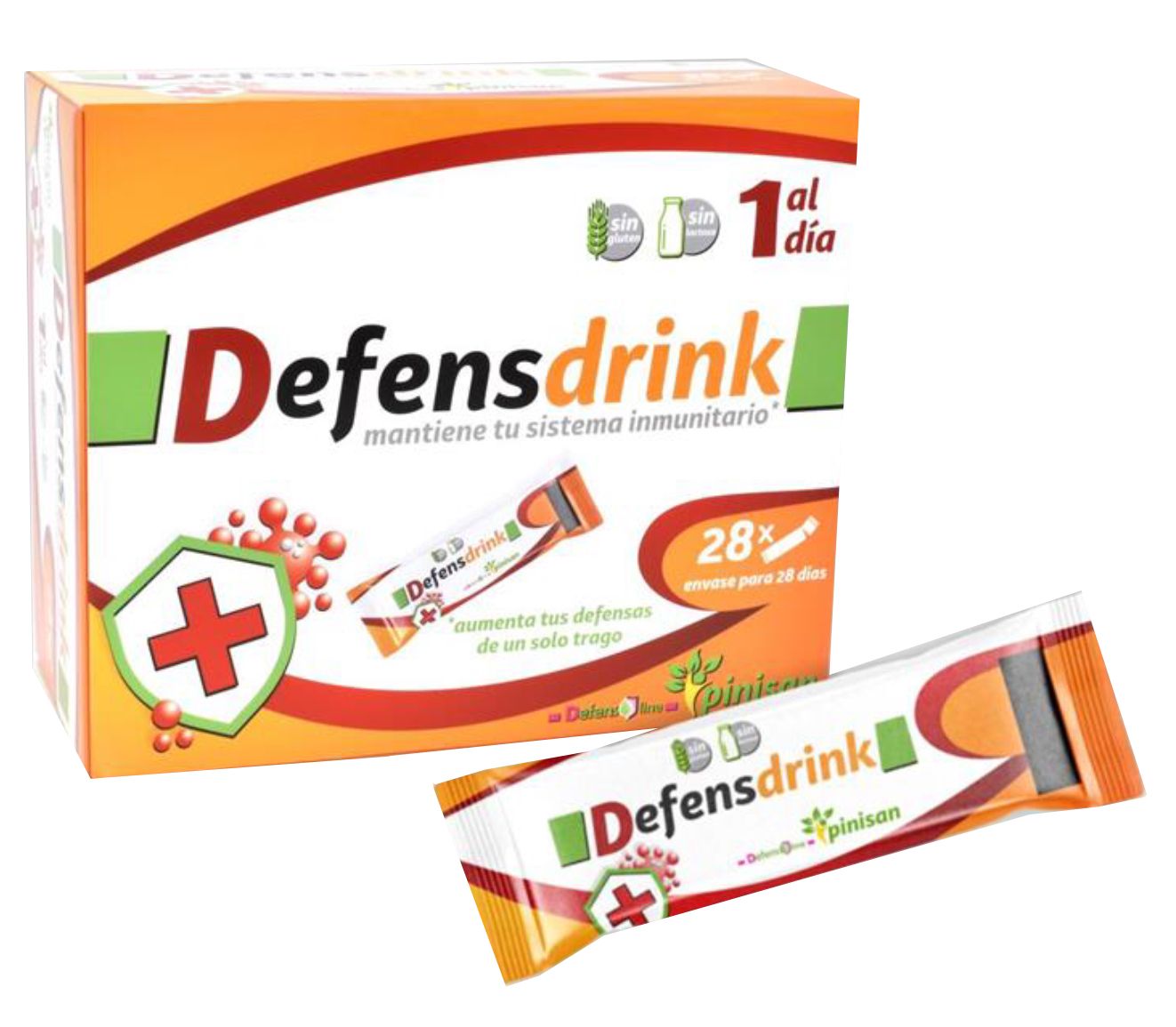 Defensdrink Pinisan Stick de Defensa Inmunológica 28 Unidades
