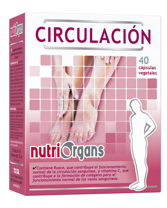 Nutriorgans Circulación Tongil 40 cápsulas para piernas ligeras