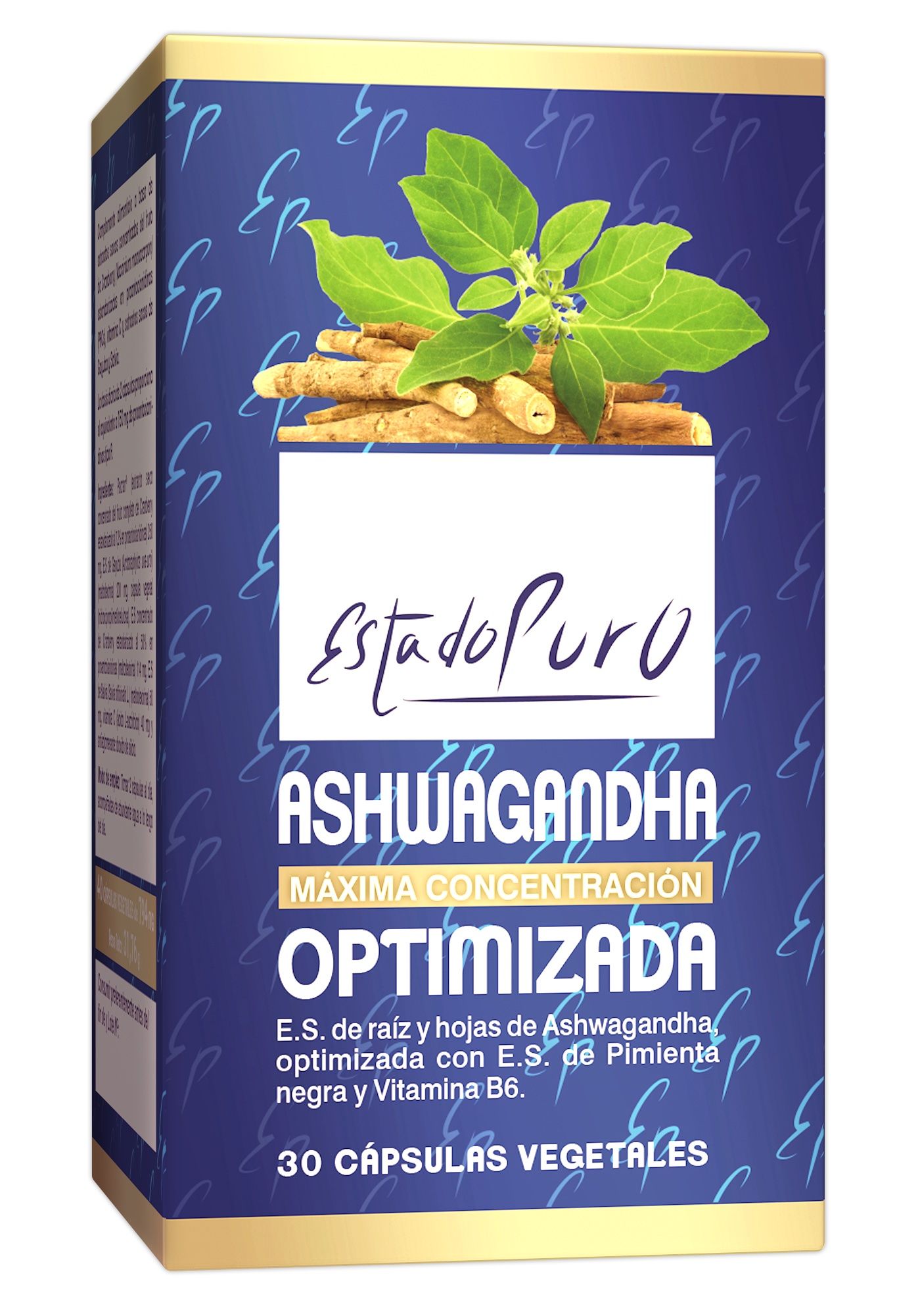 Ashwagandha Optimizada Tongil 30 Cápsulas Veganas Potentes de Alta Absorción