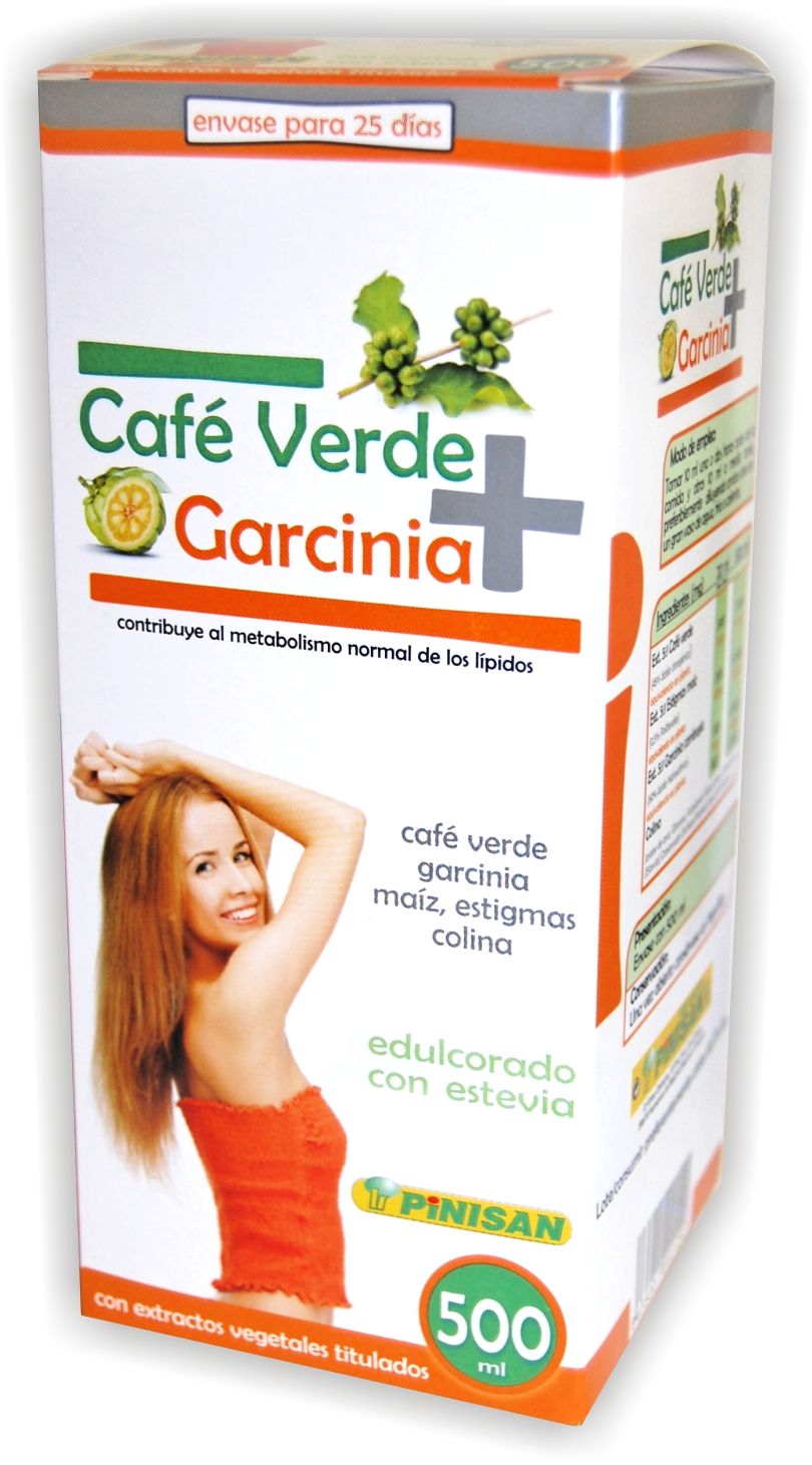 Café Verde Líquido con Garcinia 500ml – Energía y Quema Grasa