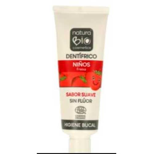 Naturabio Cosmetics Dentífrico Niños 25Ml Fresa 25 ml
