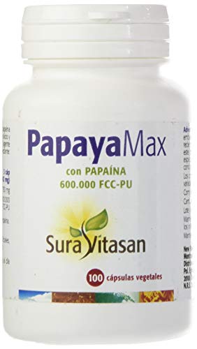 Sura Vitasan Papaya Max Sura - 100 Cápsulas