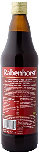 Rabenhorst Zumo De Arándano Rojo Americano 750 ml