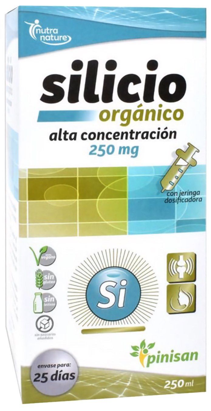 Silicio Orgánico Pinisan 250 mg – Suplemento Articular y Óseo