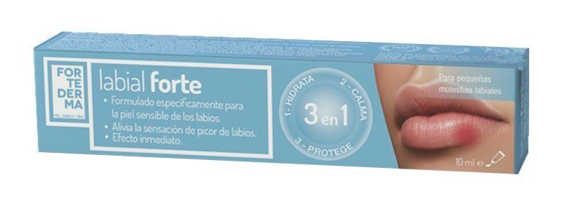 Labial Forte Herbora 10ml Reparador Hidratante para Herpes Labial