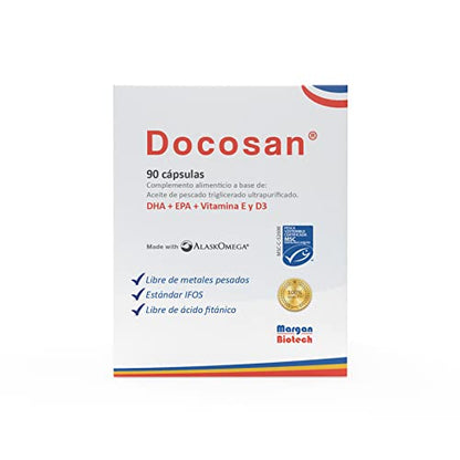 Docosan® Ácidos grasos Omega 3-90 Cápsulas