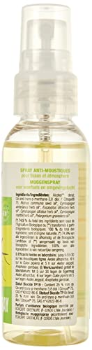 LADROME Spray Anti Mosquitos Bio 50 ml, Estándar, Único
