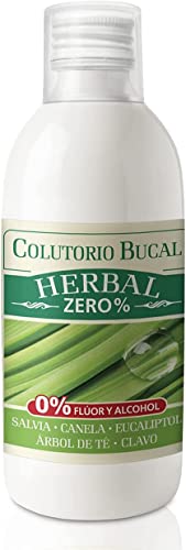 COLUTORIO HERBAL 500 ml | Sin Flúor, Alcohol ni Colorantes Artificiales | Aliento Fresco | Envase sin Bisfenol A | Apto Vegano | Natysal