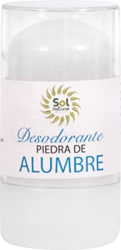 SOLNATURAL DESODORANTEßPIEDRAßDEßALUMBRE 120 g, Estándar, Único