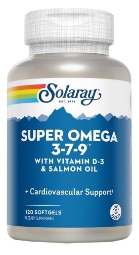 Omega 3-7-9 con Vitamina D3 - 120 perlas para piel