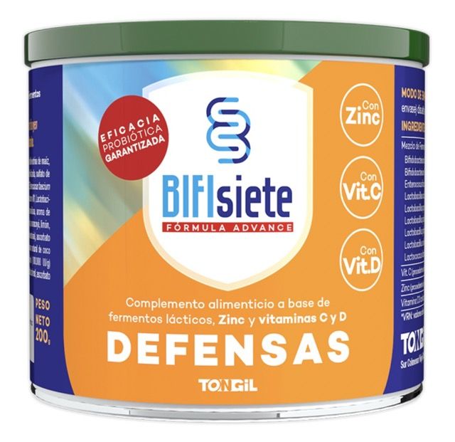 Bifisiete Fórmula Advance Defensas ProbioAct 200g Probiótico Premium