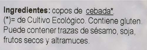 GRANERO INTEGRAL COPOS DE CEBADA BIOLOGICOS 500 gr