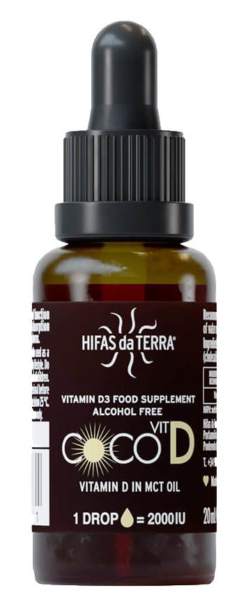 CocoVit D 20 ml Vitamina D3 + MCT – Hifas da Terra