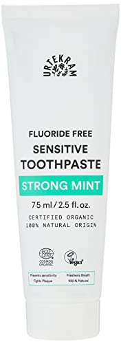 Urtekram Bio9 Toothpaste Organic, Strong Peppermint, 75 ml