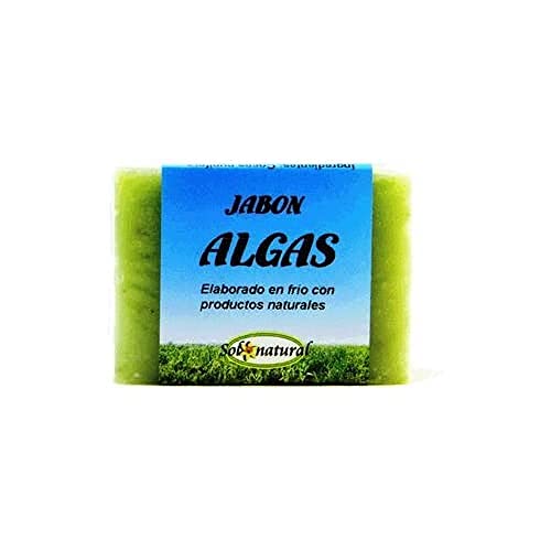 Solnatural Jabon Pastilla Algas 1 Unidad 200 g