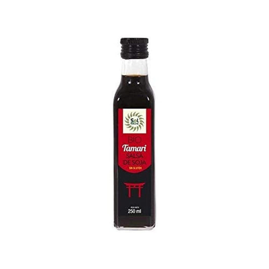 SOLNATURAL Tamari Salsa DE Soja Bio 250 ml, No aplicable