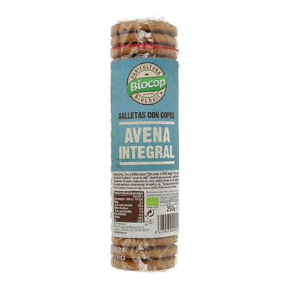 Biocop Galleta Copos Avena Integral Biocop 250 G (Pack of 1)