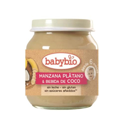 Babybio Babybio Manzana Plátano Coco 130 g