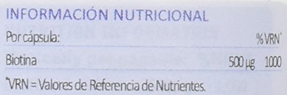 Lamberts Biotina 500Ug - Cápsulas, 90 Unidades