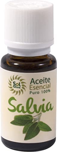 SOLNATURAL Aceite Esencial DE Salvia 15 ml, Estándar, Único