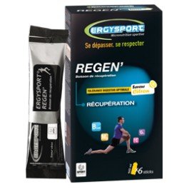 Nutergia Ergysport regen goût citron 6 sticks