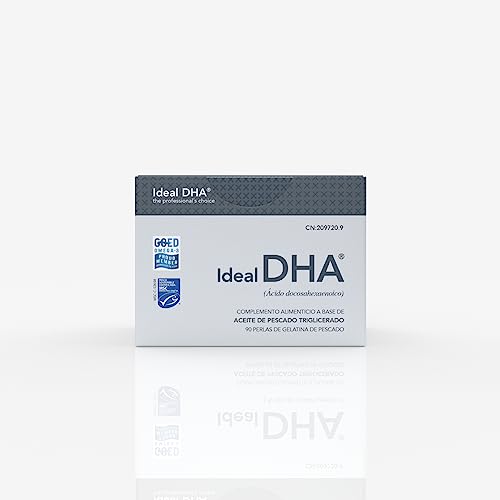 Ideal Omega DHA - Ácidos Grasos OMEGA 3 - OMEGA 3 | 1:5 EPA:DHA, 1 unidad