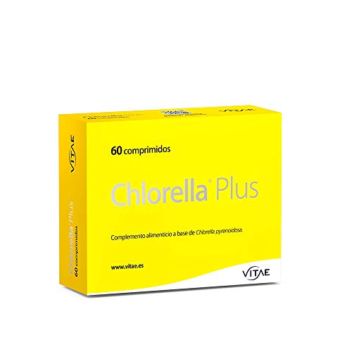 Vitae Chlorella Plus 120 comprimidos | Alga de Chlorella para depurar el organismo | Detox | Función depurativa