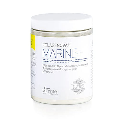 COLAGENOVA - Marine + - Mantenimiento del Sistema Óseo y Muscular - Movilidad y Belleza - Exceptionhyal y Magnesio