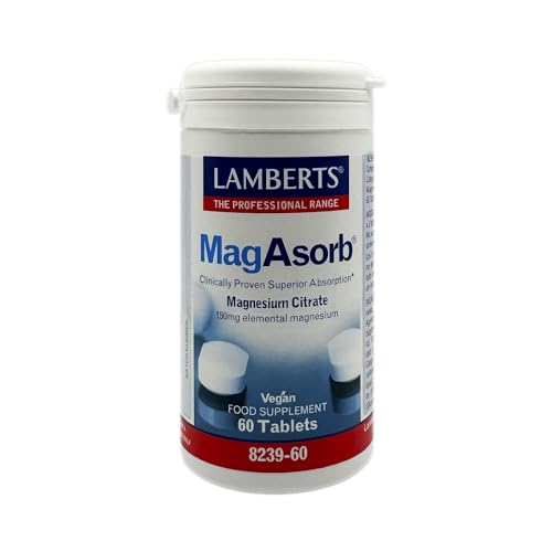 Lamberts Magasorb 150 Mg, 60 Tabletas, Vanilla