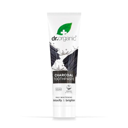 Dr. Organic Pasta De Dientes Carbón Activado, 100 ml (Paquete de 1)