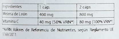 EQUISALUD Holofungi Melena De Leon - 50 Cápsulas, 50