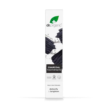 Dr. Organic Pasta De Dientes Carbón Activado, 100 ml (Paquete de 1)