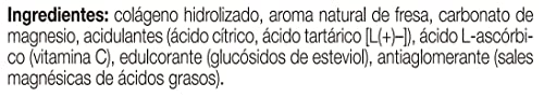 Ana Maria Lajusticia - Colágeno con magnesio y vit c – 350 gramos (sabor fresa) articulaciones fuertes y piel tersa. Regenerador de tejidos con colágeno hidrolizado tipo 1 y 2.