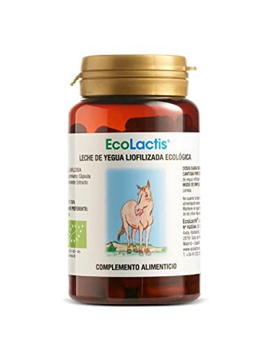 ECOLACTIS Leche DE YEGUA LIOFILIZADA ECOLOGICA 90 CAPSULAS, No aplicable