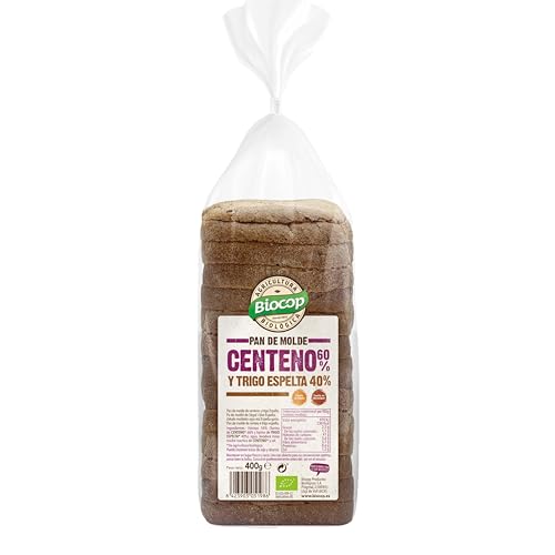 Pan molde centeno y trigo espelta 400 g
