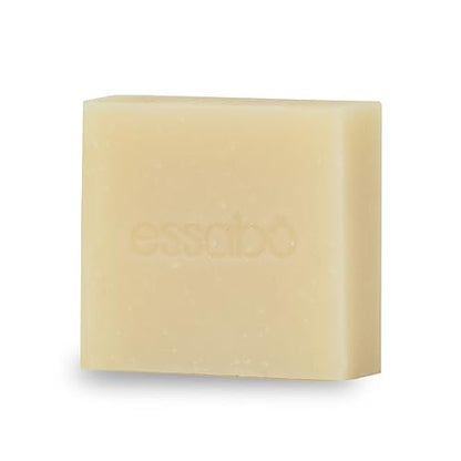 Essabó - Jabón Afeitado y Barba - 100 % Natural - Enriquecido con Manteca de Karité - Base de Aceite de Coco y Aceite de Oliva - Hidratante y Calmante - Ideal para Pieles Sensibles - 120 g