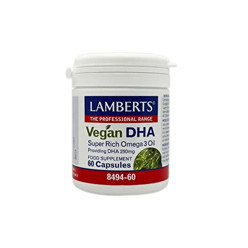 Lamberts Vegan Dha 250 Mg 60 Unidades 70 g, 60 unidad, 1