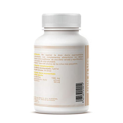 Sotya Aceite de lino perlas 702mg 110 unidades