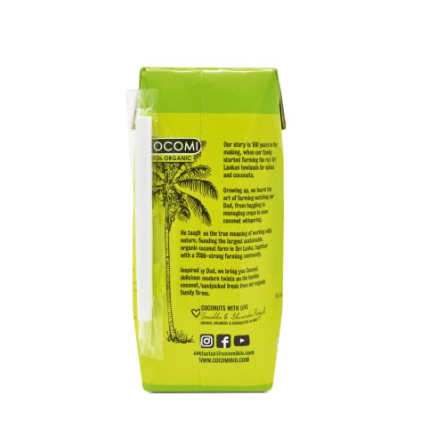 Cocomi BioOrganic - Agua De Coco Natural - 3992-Brick330ml-CocomiBioOrganic
