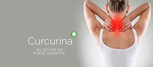 Novadiet – Curcurina - Cápsulas con Cúrcuma, Pimienta Negra, Jengibre, Para Huesos, Músculos y Articulaciones, Disminuye la Inflamación, Alivia y Reduce el Dolor - 30 Cápsulas