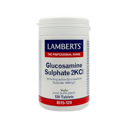 Lamberts Sulfato de Glucosamina Vegan - 120 Tabletas
