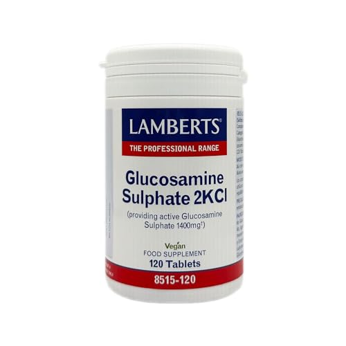 Lamberts Sulfato de Glucosamina Vegan - 120 Tabletas