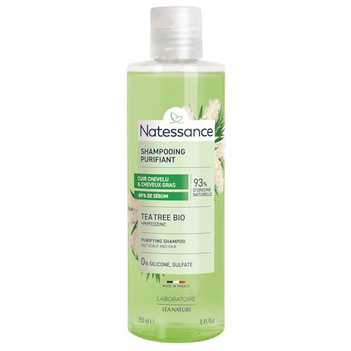 Champú purificador Natessance Naturel Flacon Capsule, 250 ml
